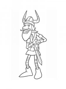 Viking coloring page 5 - Free printable