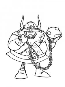 Viking coloring page 41 - Free printable