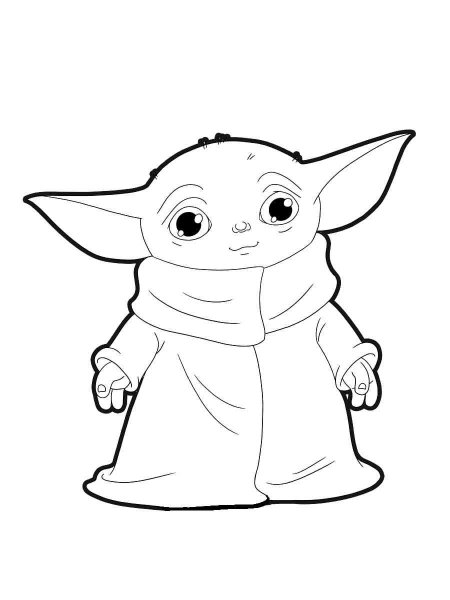 Yoda Star Wars coloring pages