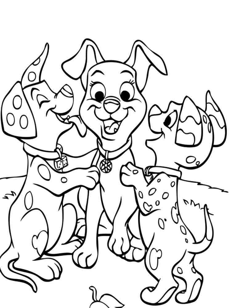 Download 101 Dalmatians coloring pages. Download and print 101 ...