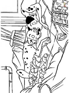 101 Dalmatians coloring page 28 - Free printable
