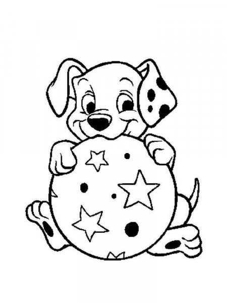 101 Dalmatians coloring pages