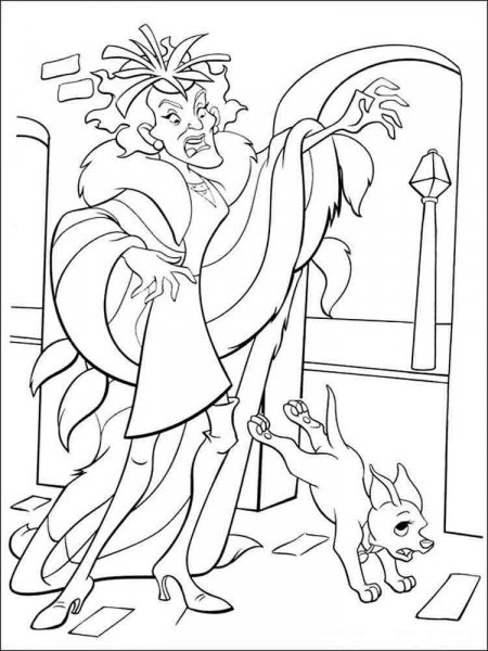 101 Dalmatians coloring pages