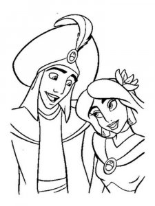 Aladdin coloring page 21 - Free printable