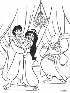 Aladdin coloring page 29 - Free printable