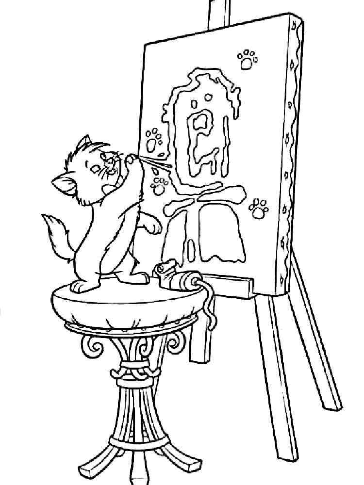 The Aristocats Coloring Pages Download And Print The Aristocats Coloring Pages