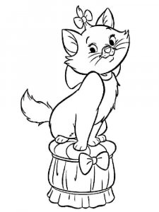 aristocats coloring page 11 - Free printable