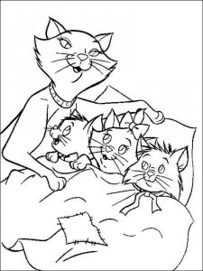 aristocats coloring page 14 - Free printable