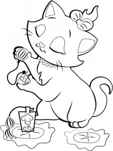 aristocats coloring page 21 - Free printable