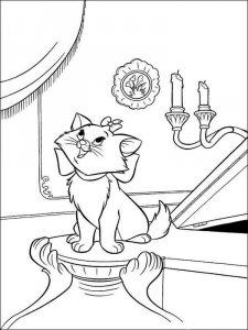 aristocats coloring page 23 - Free printable