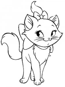 aristocats coloring page 4 - Free printable