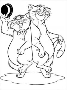 aristocats coloring page 6 - Free printable