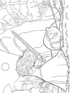 Brave coloring page 11 - Free printable