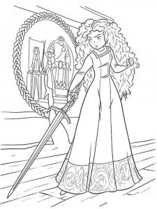 Brave coloring page 3 - Free printable