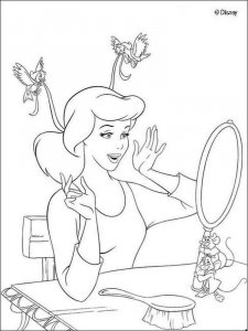 Cinderella coloring page 20 - Free printable