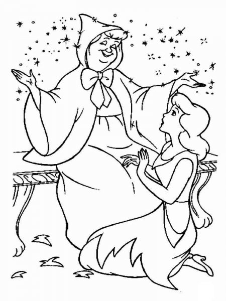 Cinderella Coloring Pages