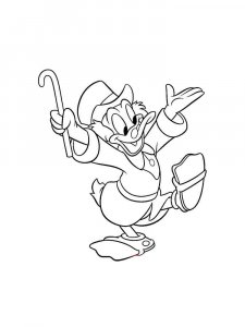 DUCKTALES coloring page 1 - Free printable