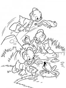 DUCKTALES coloring page 10 - Free printable