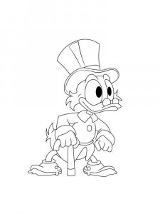 DUCKTALES coloring page 11 - Free printable