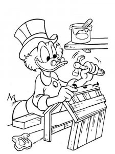 DUCKTALES coloring page 17 - Free printable