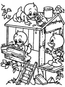 DUCKTALES coloring page 19 - Free printable