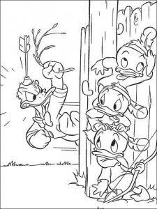 DUCKTALES coloring page 21 - Free printable