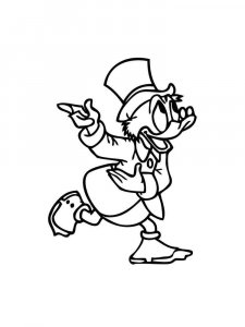 DUCKTALES coloring page 3 - Free printable