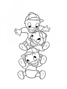 DUCKTALES coloring page 7 - Free printable