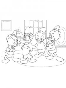DUCKTALES coloring page 9 - Free printable