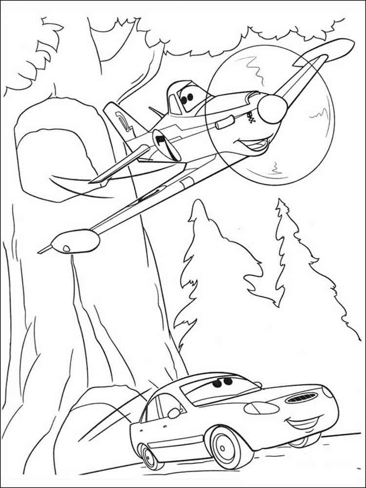 Disney Planes coloring pages. Download and print Disney Planes coloring