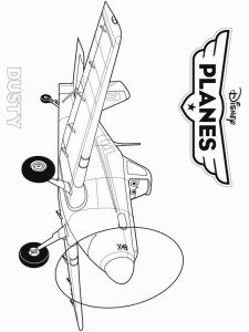 Disney Planes coloring page 1 - Free printable
