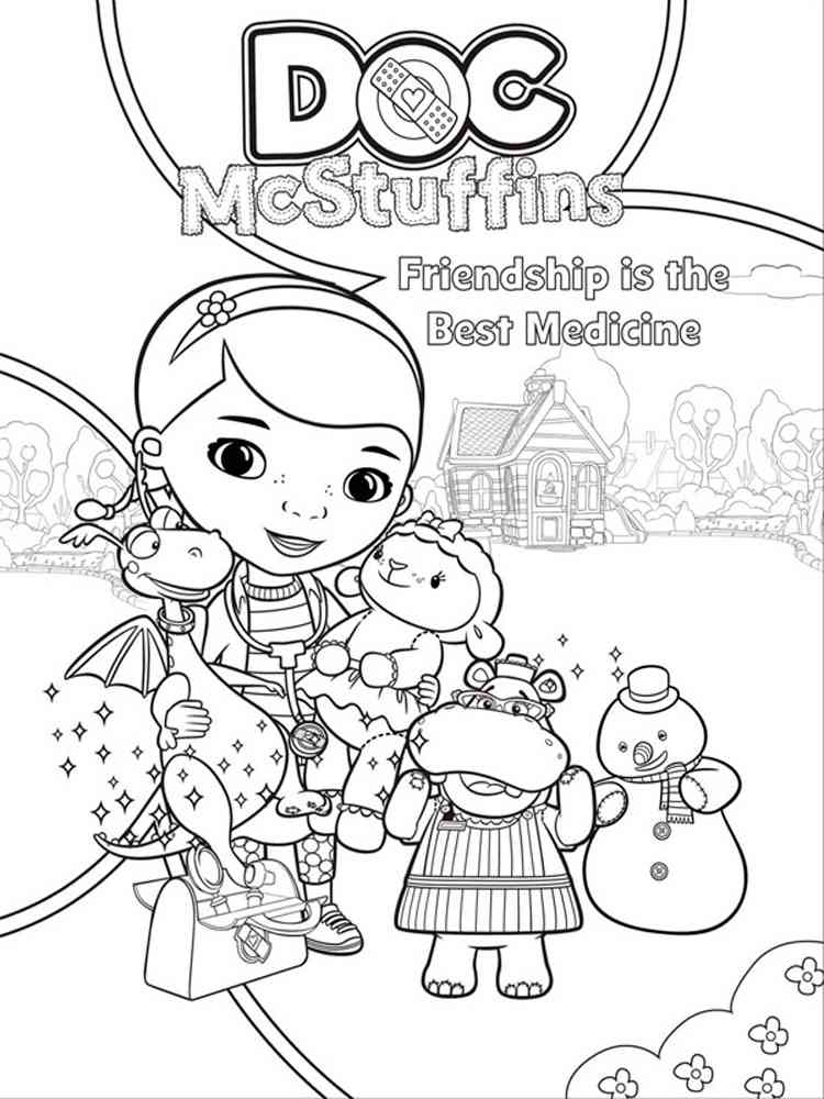 Disney Coloring Pages Doc Mcstuffins - 297+ Crafter Files