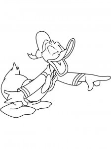 Donald Duck coloring page 46 - Free printable
