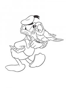 Donald Duck coloring page 48 - Free printable