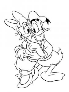 Donald Duck coloring page 38 - Free printable