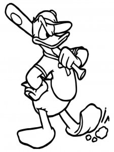 Donald Duck coloring page 39 - Free printable