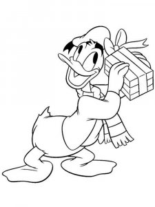 Donald Duck coloring page 40 - Free printable