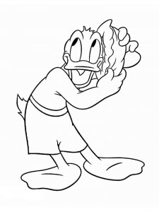 Donald Duck coloring page 41 - Free printable