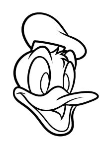 Donald Duck coloring page 44 - Free printable