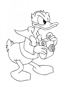 Donald Duck coloring page 45 - Free printable