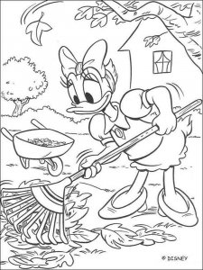 Donald Duck coloring page 10 - Free printable