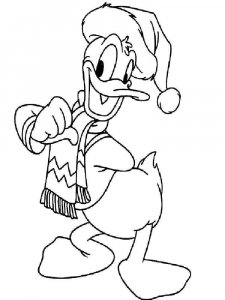 Donald Duck coloring page 14 - Free printable