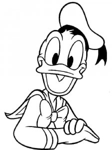 Donald Duck coloring page 15 - Free printable