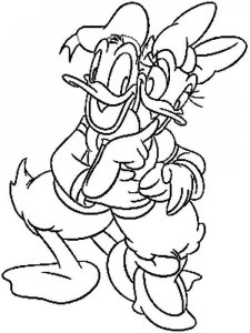 Donald Duck coloring page 17 - Free printable