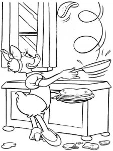 Donald Duck coloring page 21 - Free printable