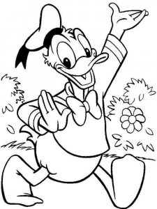 Donald Duck coloring page 23 - Free printable