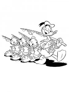 Donald Duck coloring page 29 - Free printable