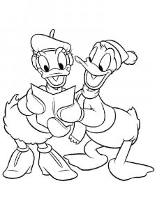 Donald Duck coloring page 34 - Free printable