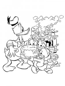 Donald Duck coloring page 35 - Free printable