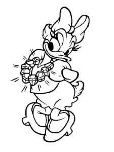 Donald Duck coloring page 6 - Free printable